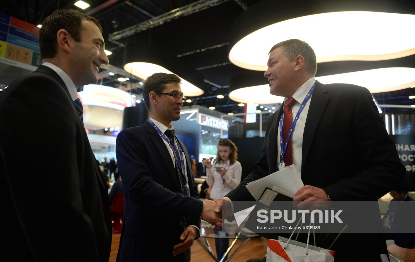 St. Petersburg International Economic Forum. Day two