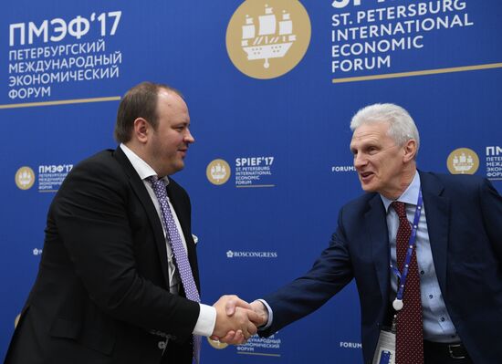 St. Petersburg International Economic Forum. Day two