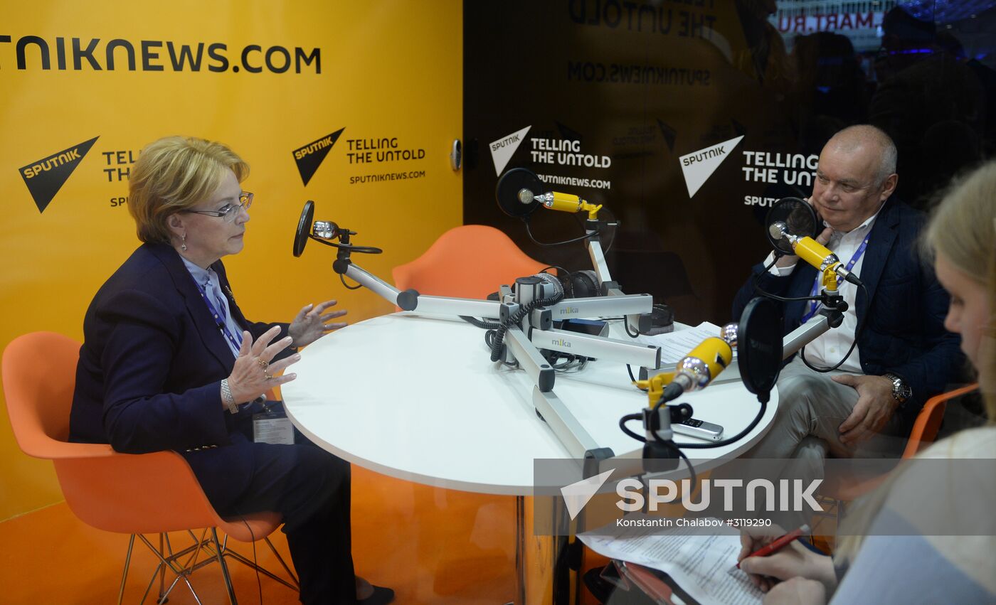 St. Petersburg International Economic Forum. Day two