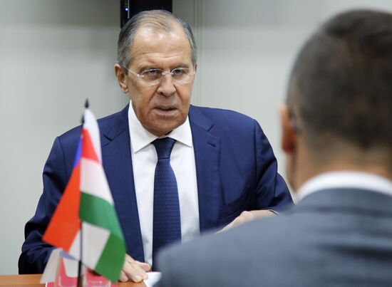 Foreign Minister Sergei Lavrov's meetings as part of SPIEF