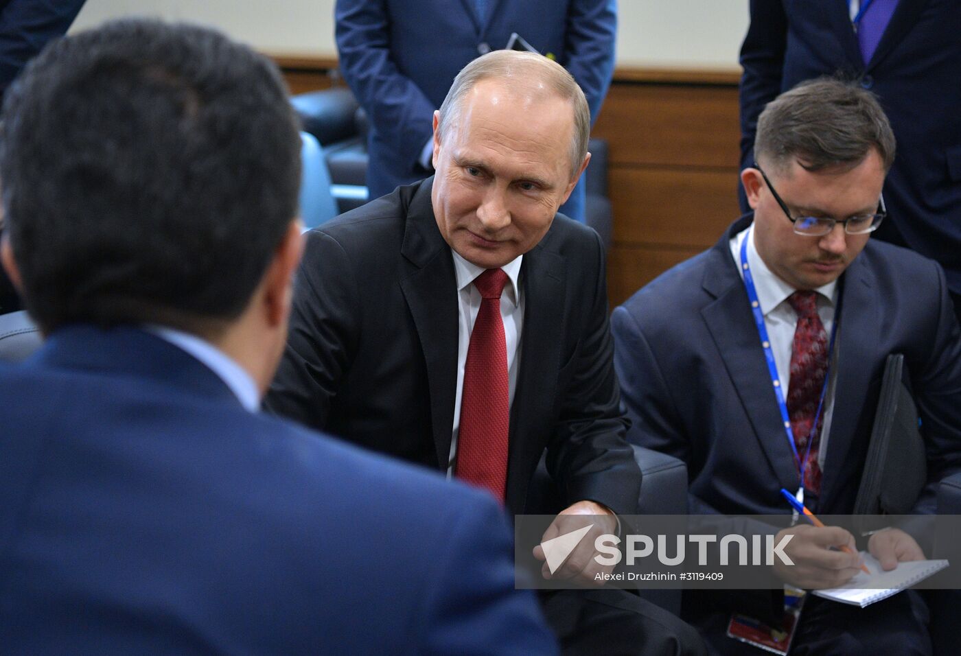 President Vladimir Putin attends 2017 St. Petersburg International Economic Forum. Day Two