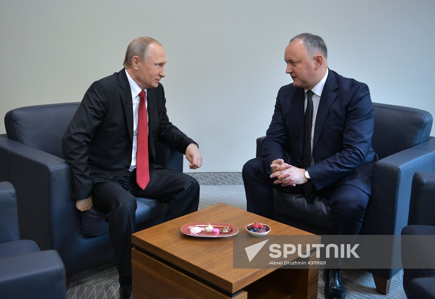 President Vladimir Putin attends 2017 St. Petersburg International Economic Forum. Day Two