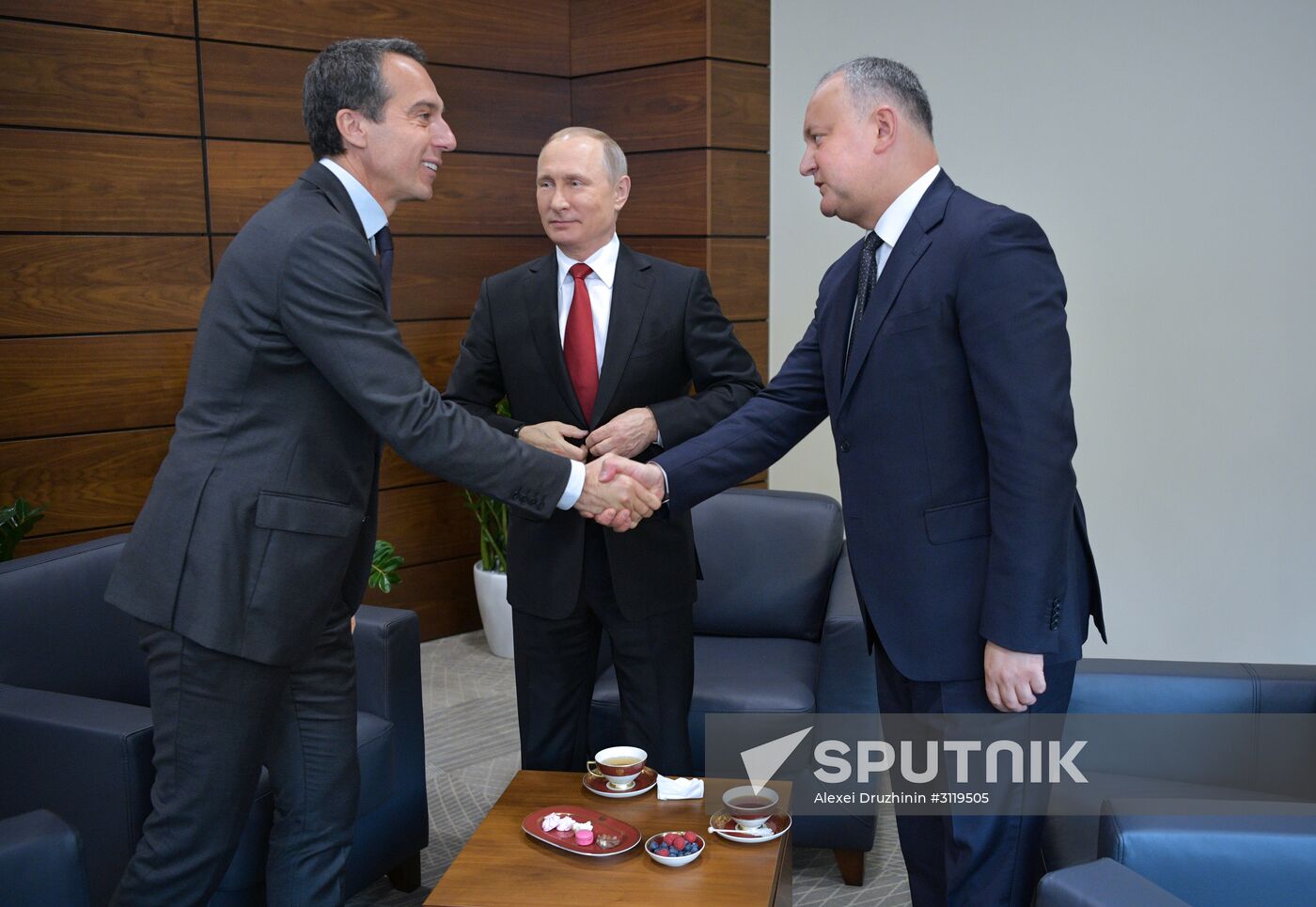 President Vladimir Putin attends 2017 St. Petersburg International Economic Forum. Day Two