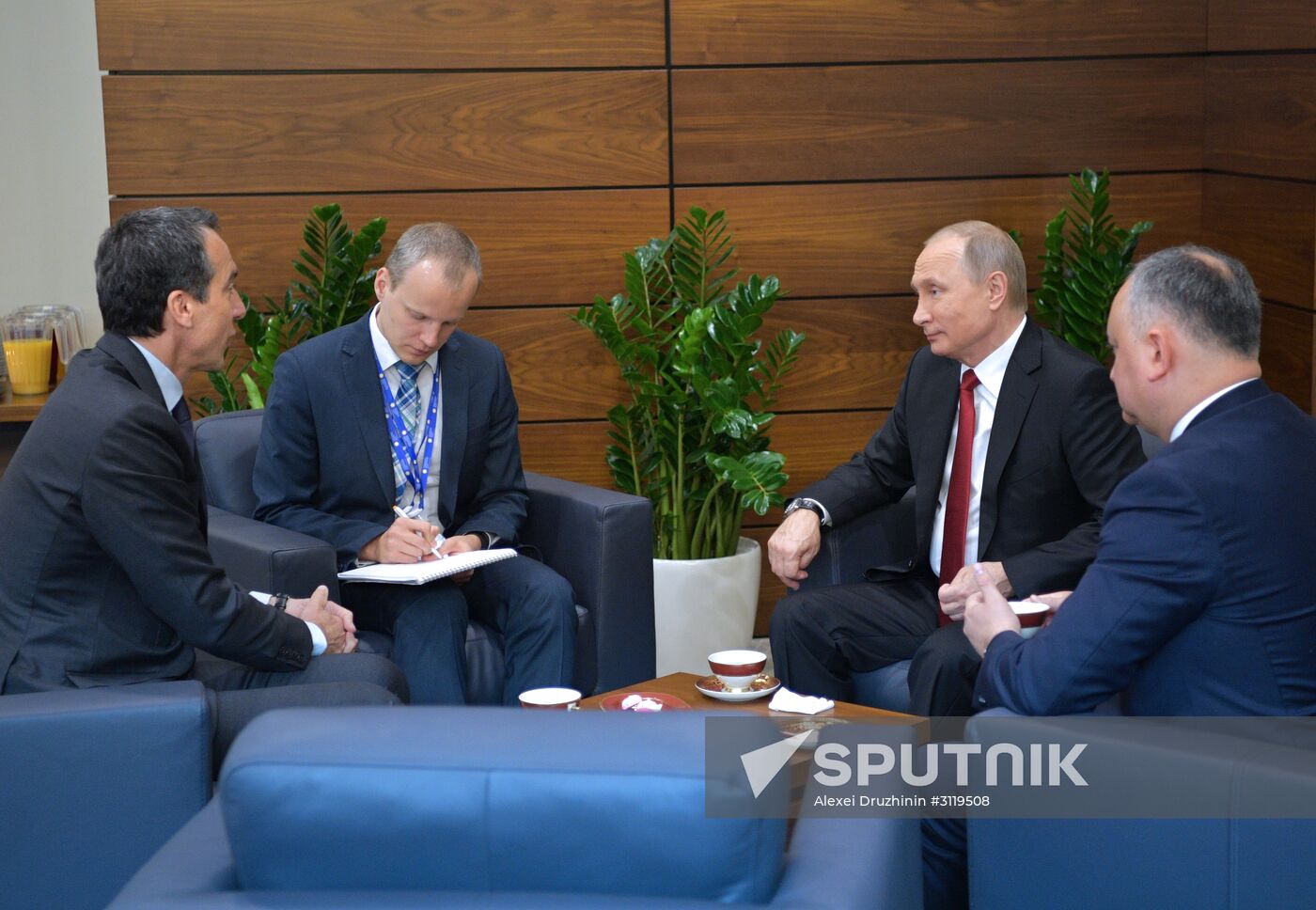 President Vladimir Putin attends 2017 St. Petersburg International Economic Forum. Day Two