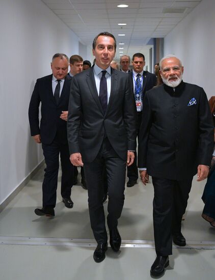 President Vladimir Putin attends 2017 St. Petersburg International Economic Forum. Day Two