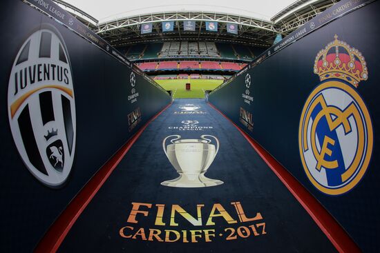 Cardiff ahead of Champions League final