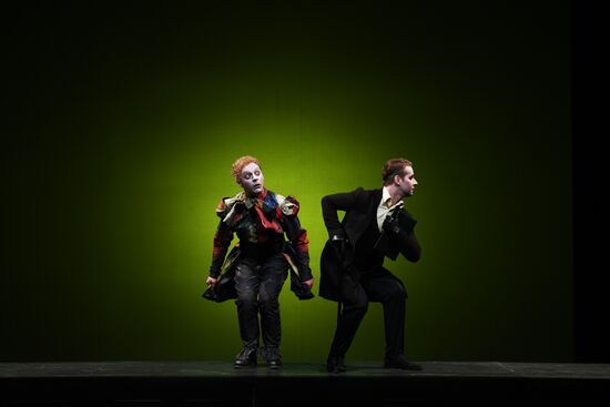 Final rehearsal of "...Souls" at Pyotr Fomenko Workshop theater