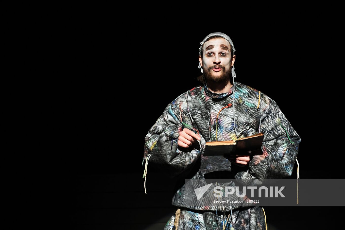 Final rehearsal of "...Souls" at Pyotr Fomenko Workshop theater