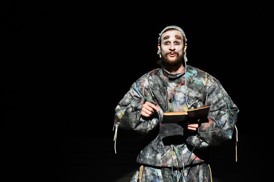 Final rehearsal of "...Souls" at Pyotr Fomenko Workshop theater