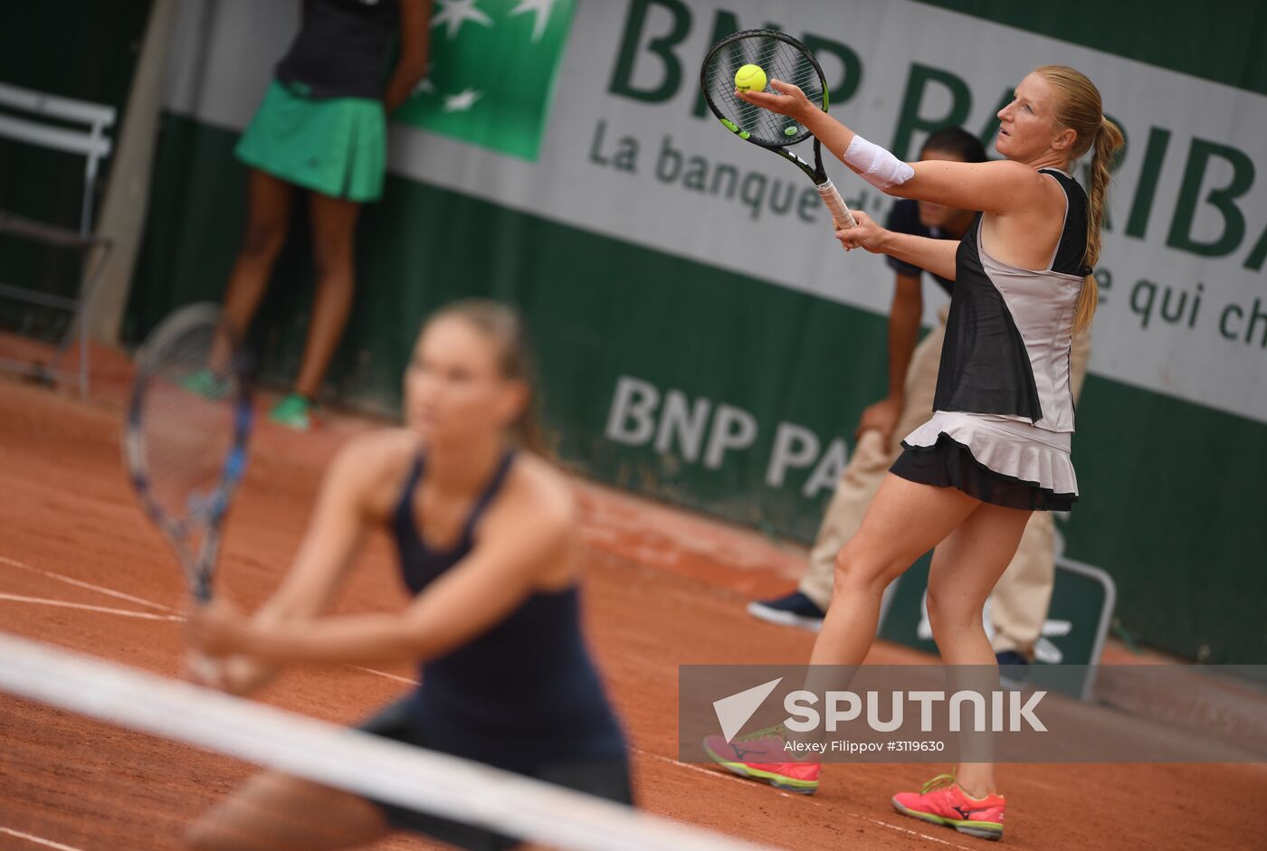 Tennis. Roland Garros. Day Six