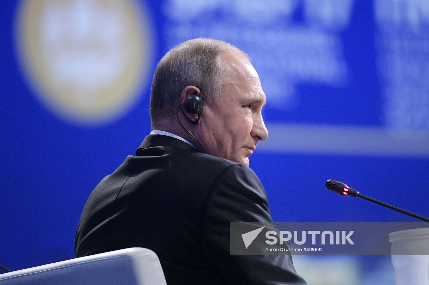 President Vladimir Putin attends 2017 St. Petersburg International Economic Forum. Day Two