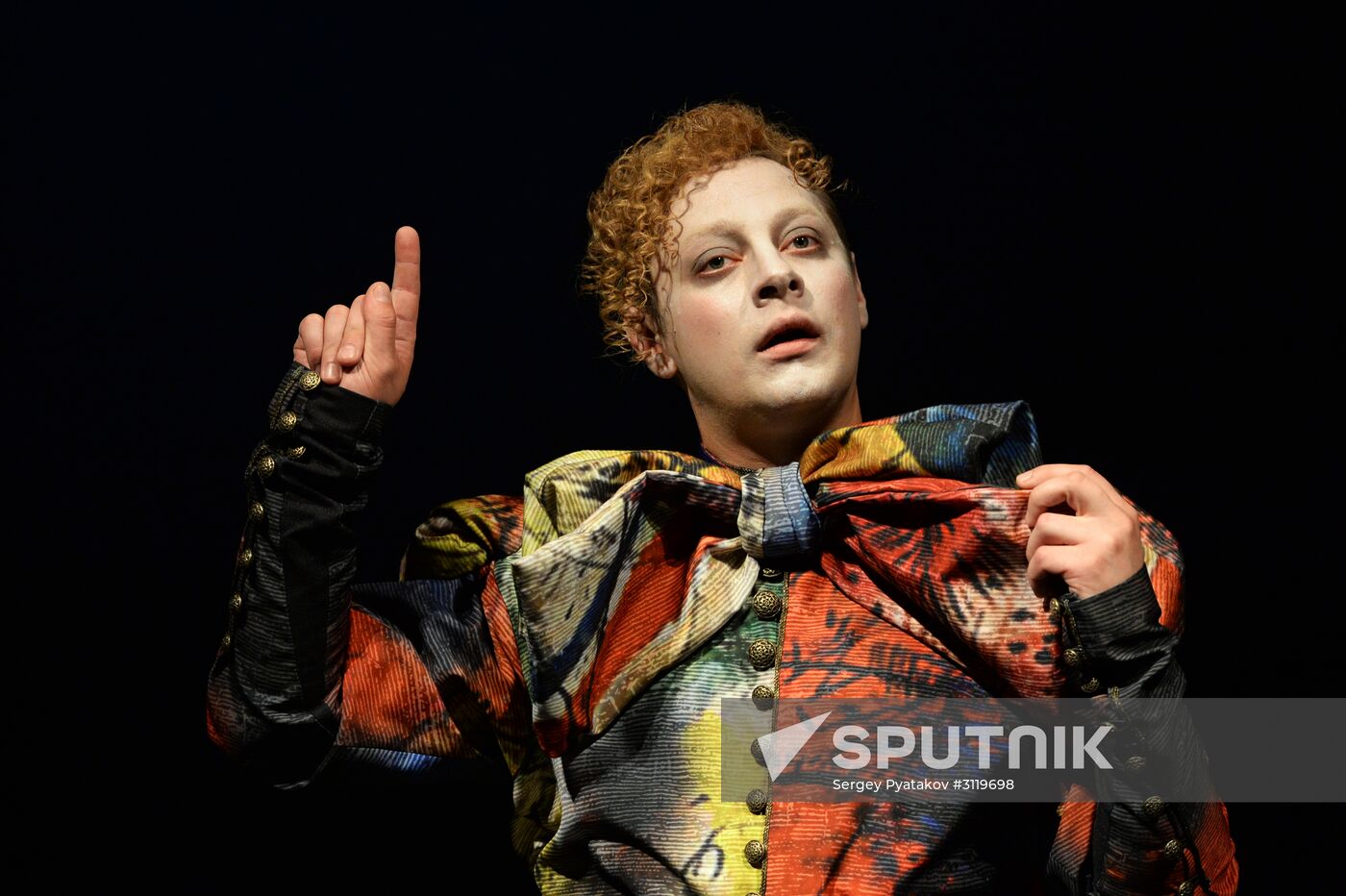 Final rehearsal of "...Souls" at Pyotr Fomenko Workshop theater