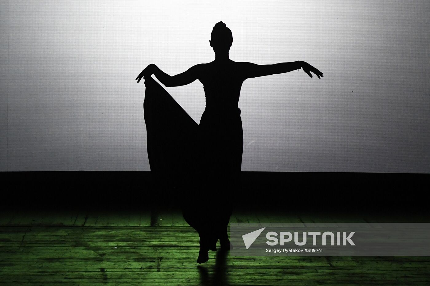 Final rehearsal of "...Souls" at Pyotr Fomenko Workshop theater