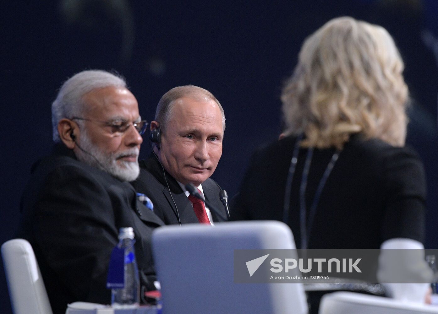 President Vladimir Putin attends 2017 St. Petersburg International Economic Forum. Day Two