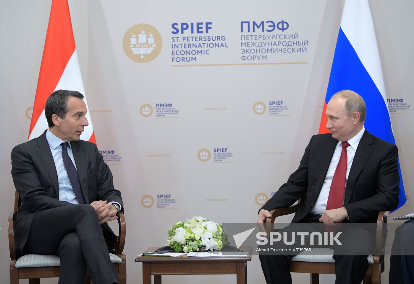 President Vladimir Putin attends 2017 St. Petersburg International Economic Forum. Day Two
