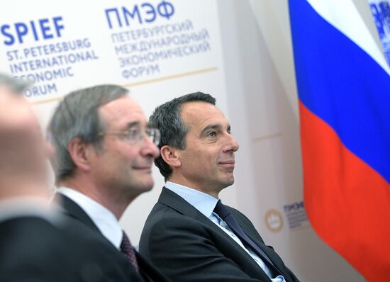 President Vladimir Putin attends 2017 St. Petersburg International Economic Forum. Day Two