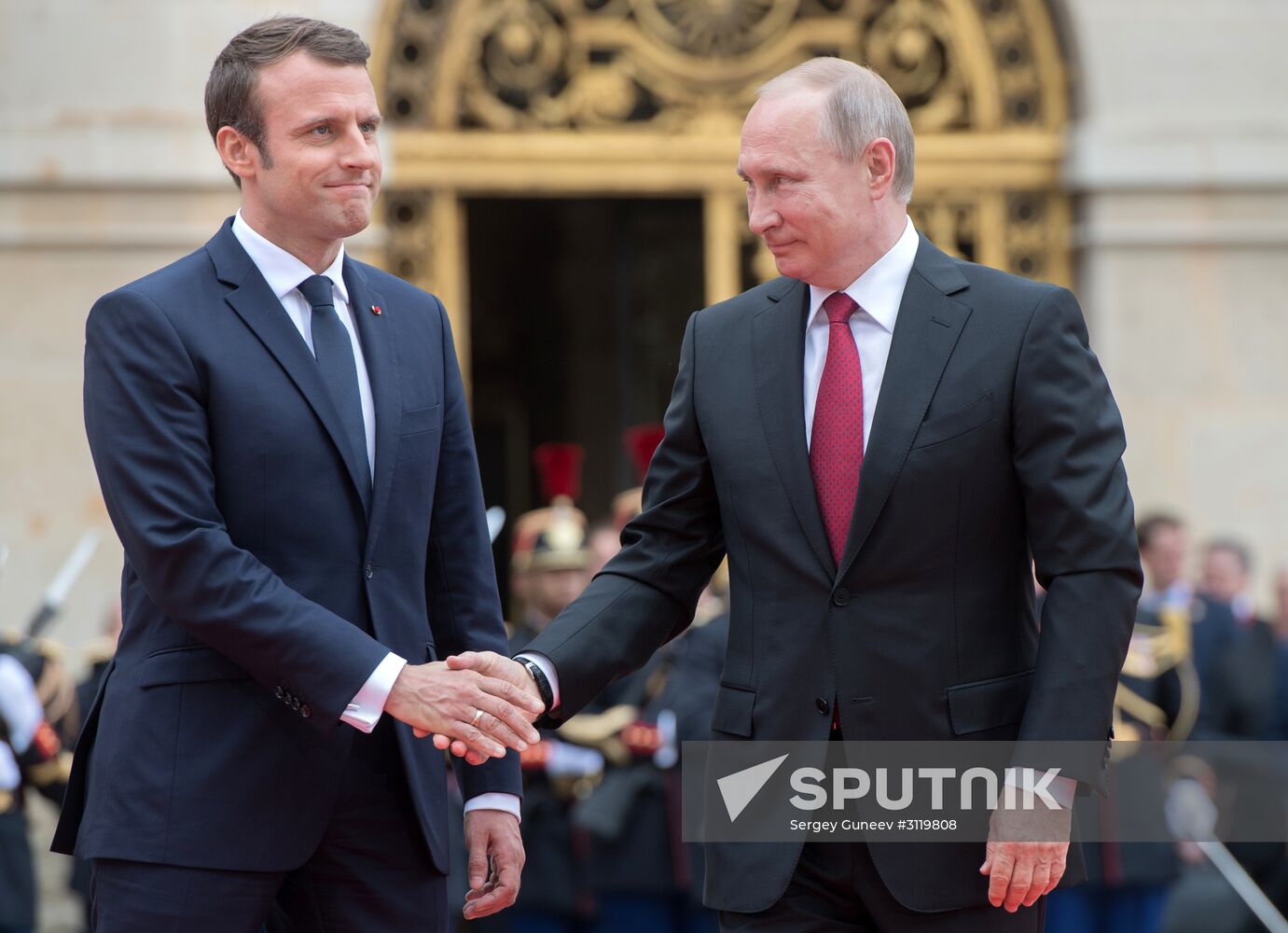 President Vladimir Putin's official visit to Paris