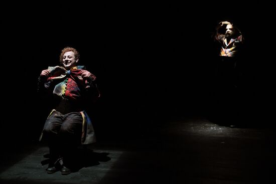 Final rehearsal of "...Souls" at Pyotr Fomenko Workshop theater