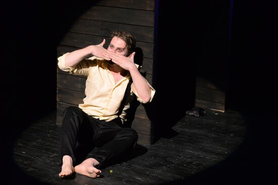 Final rehearsal of "...Souls" at Pyotr Fomenko Workshop theater