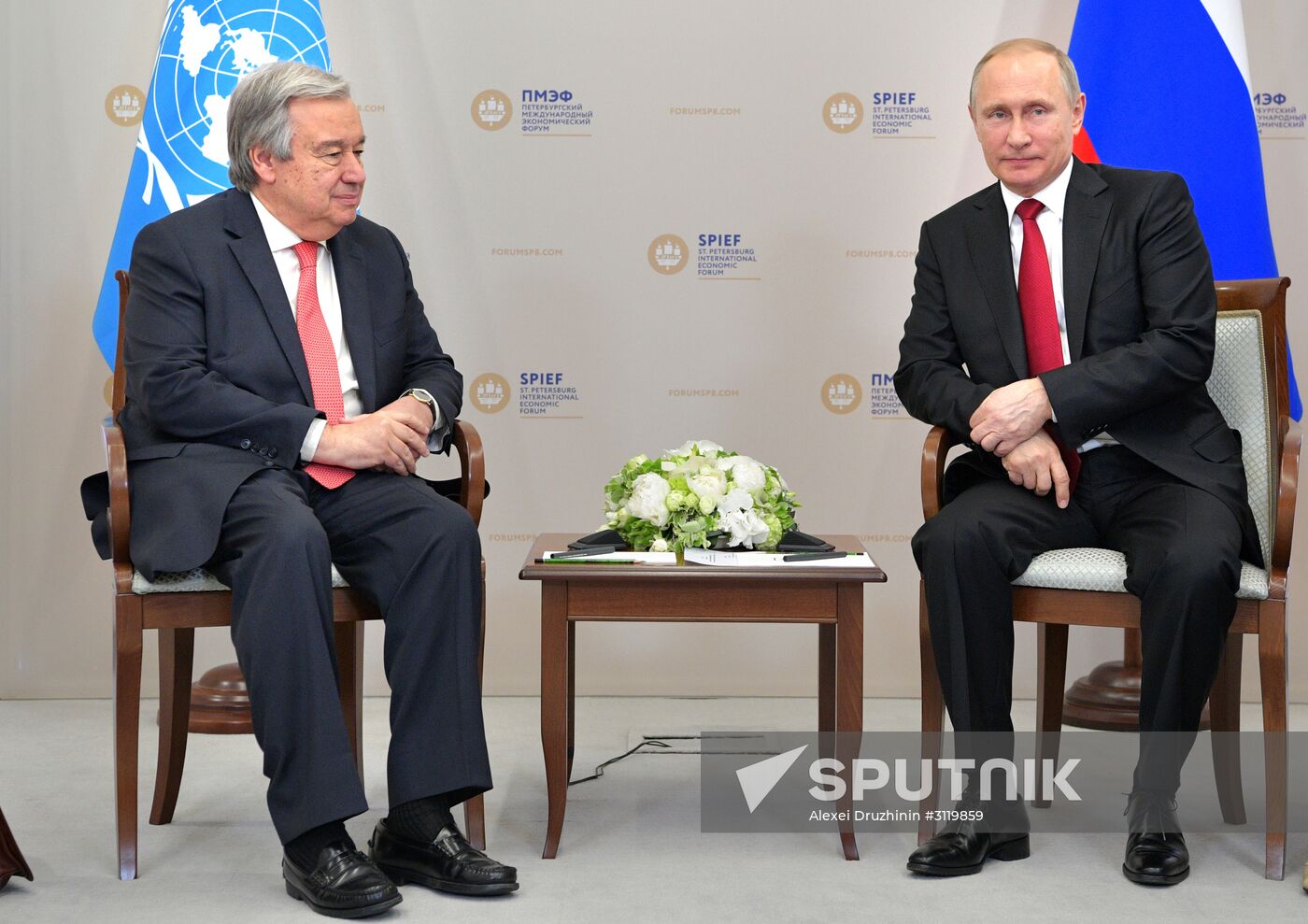 President Vladimir Putin attends 2017 St. Petersburg International Economic Forum. Day two