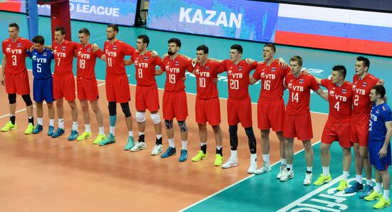FIVB Volleyball World League. Men. Russia vs Argentina
