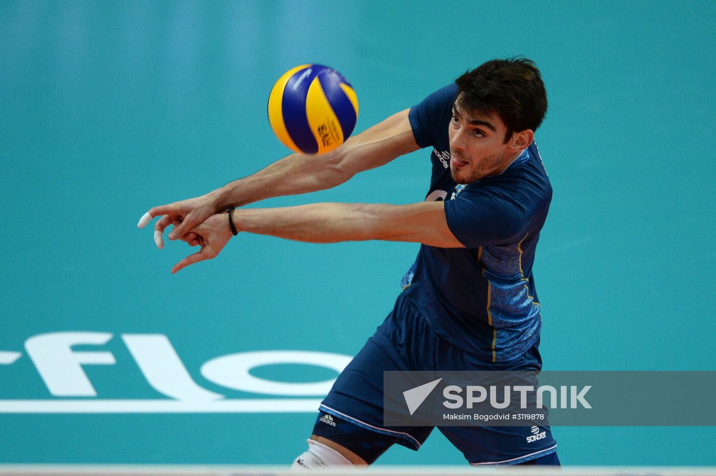 FIVB Volleyball World League. Men. Russia vs Argentina