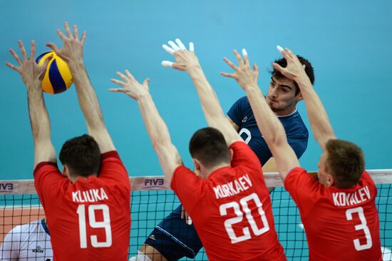 FIVB Volleyball World League. Men. Russia vs Argentina