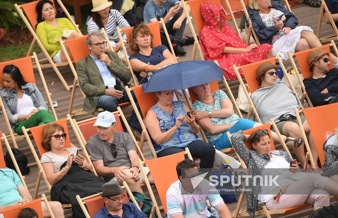 Tennis. Roland Garros. Day Six