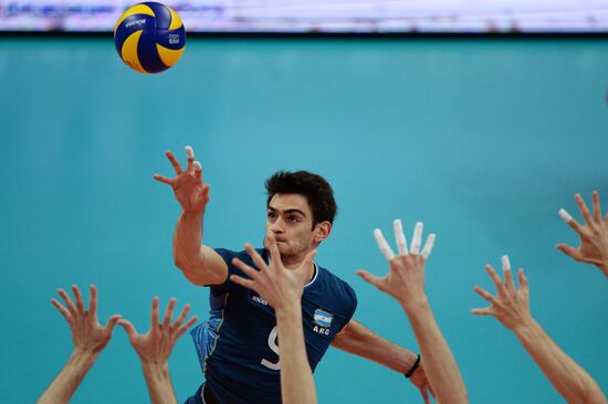 FIVB Volleyball World League. Men. Russia vs Argentina