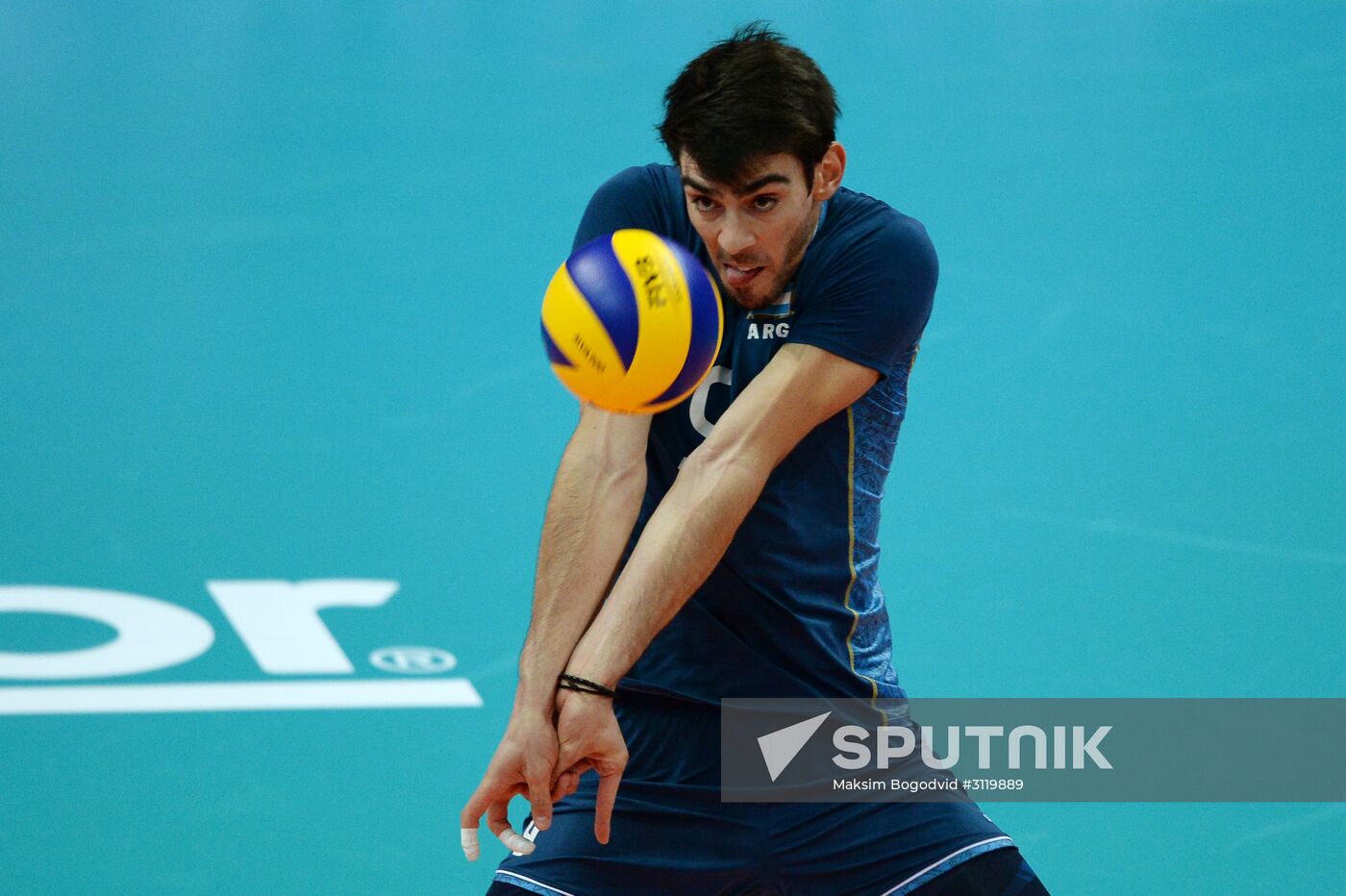 FIVB Volleyball World League. Men. Russia vs Argentina