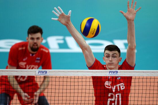Volleyball World League. Men. Russia vs Argentina