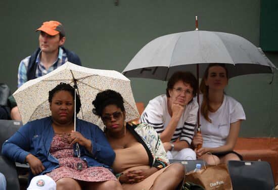 Tennis. Roland Garros. Day Six
