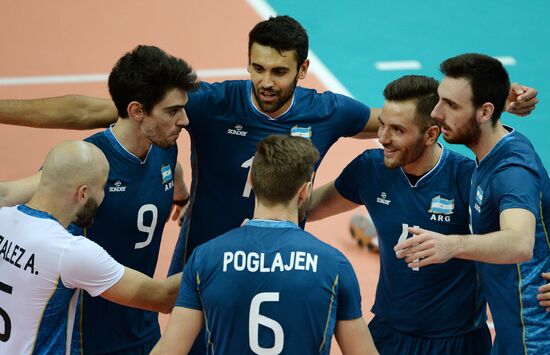 Volleyball World League. Men. Russia vs Argentina