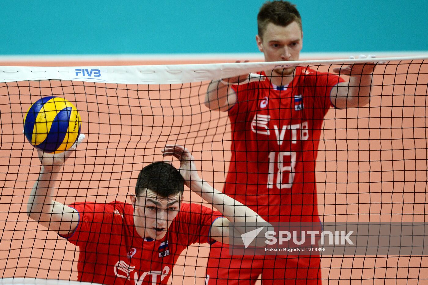 Volleyball World League. Men. Russia vs Argentina
