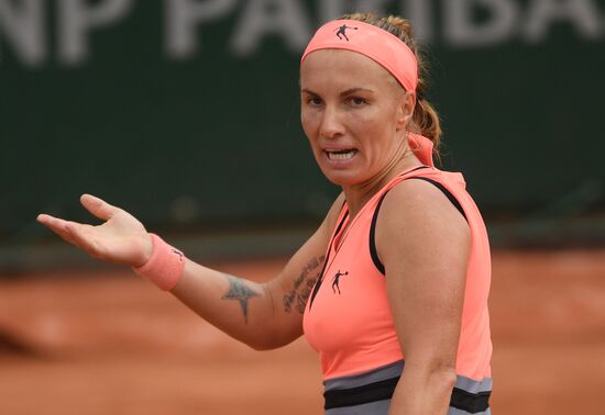 Tennis. Roland Garros. Day Six