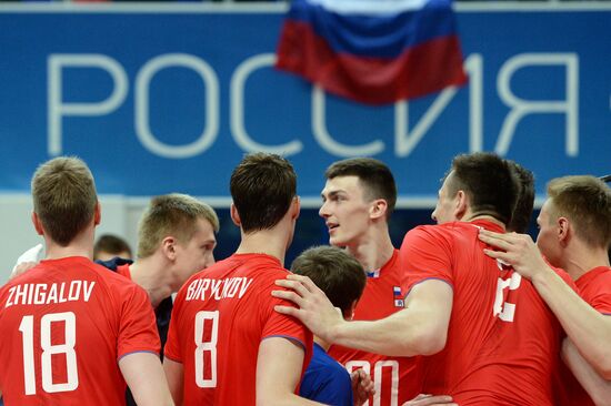FIVB Volleyball World League. Men. Russia vs Argentina