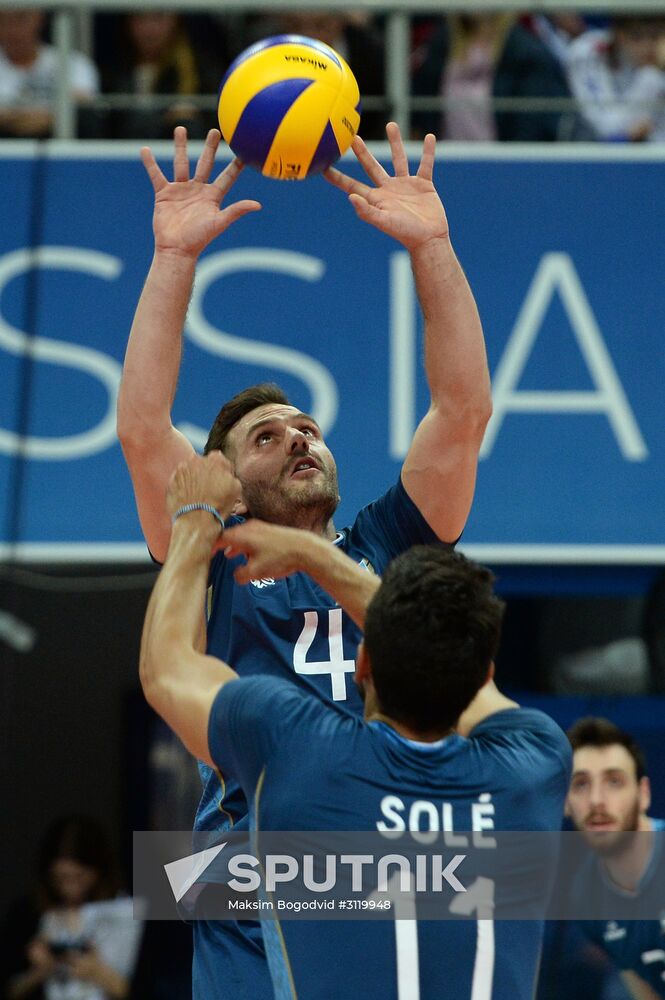 Volleyball World League. Men. Russia vs Argentina
