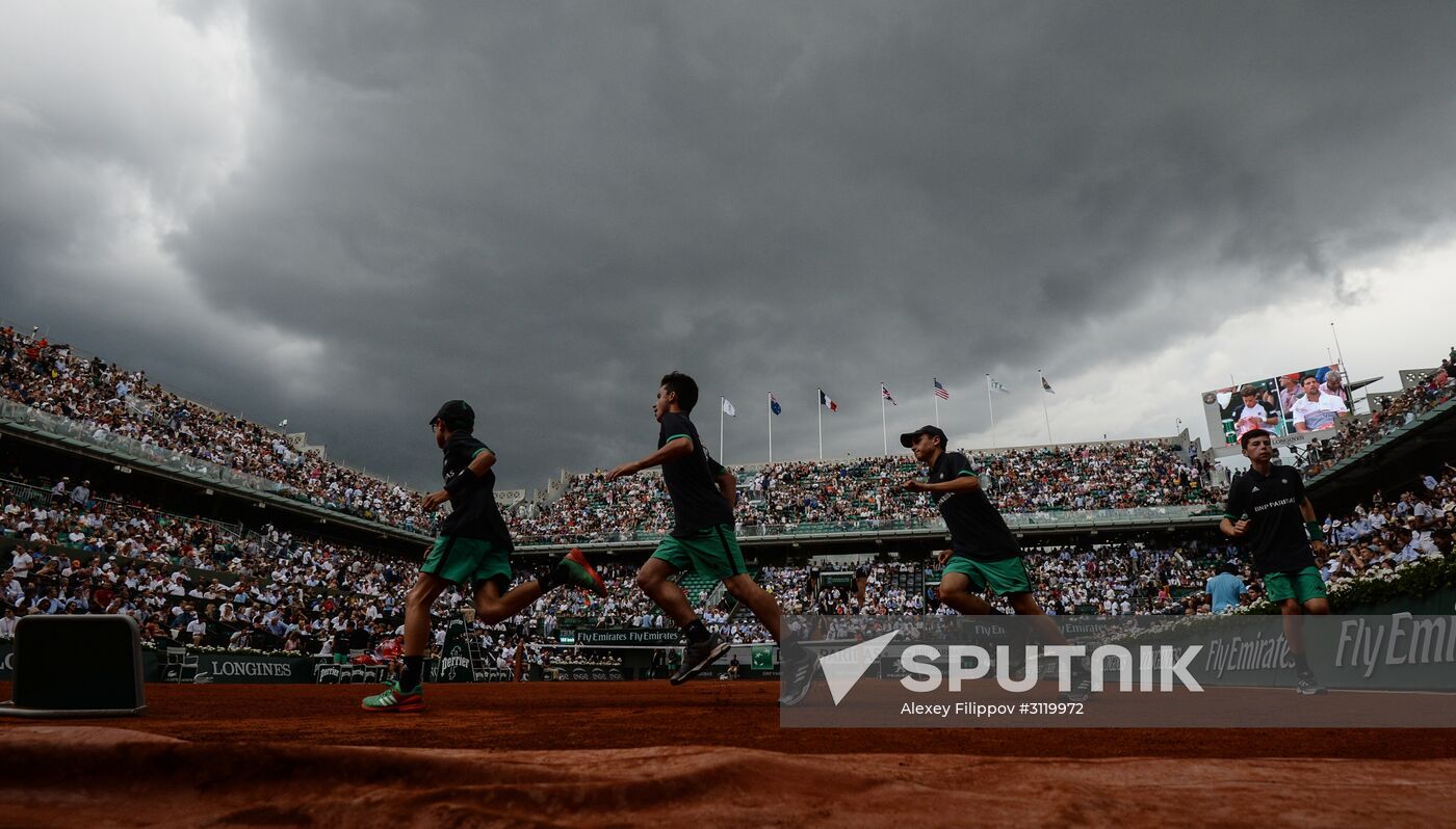 Tennis. Roland Garros. Day Six