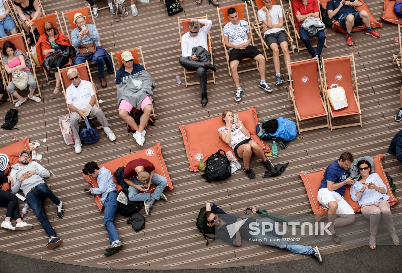 Tennis. Roland Garros. Day Six