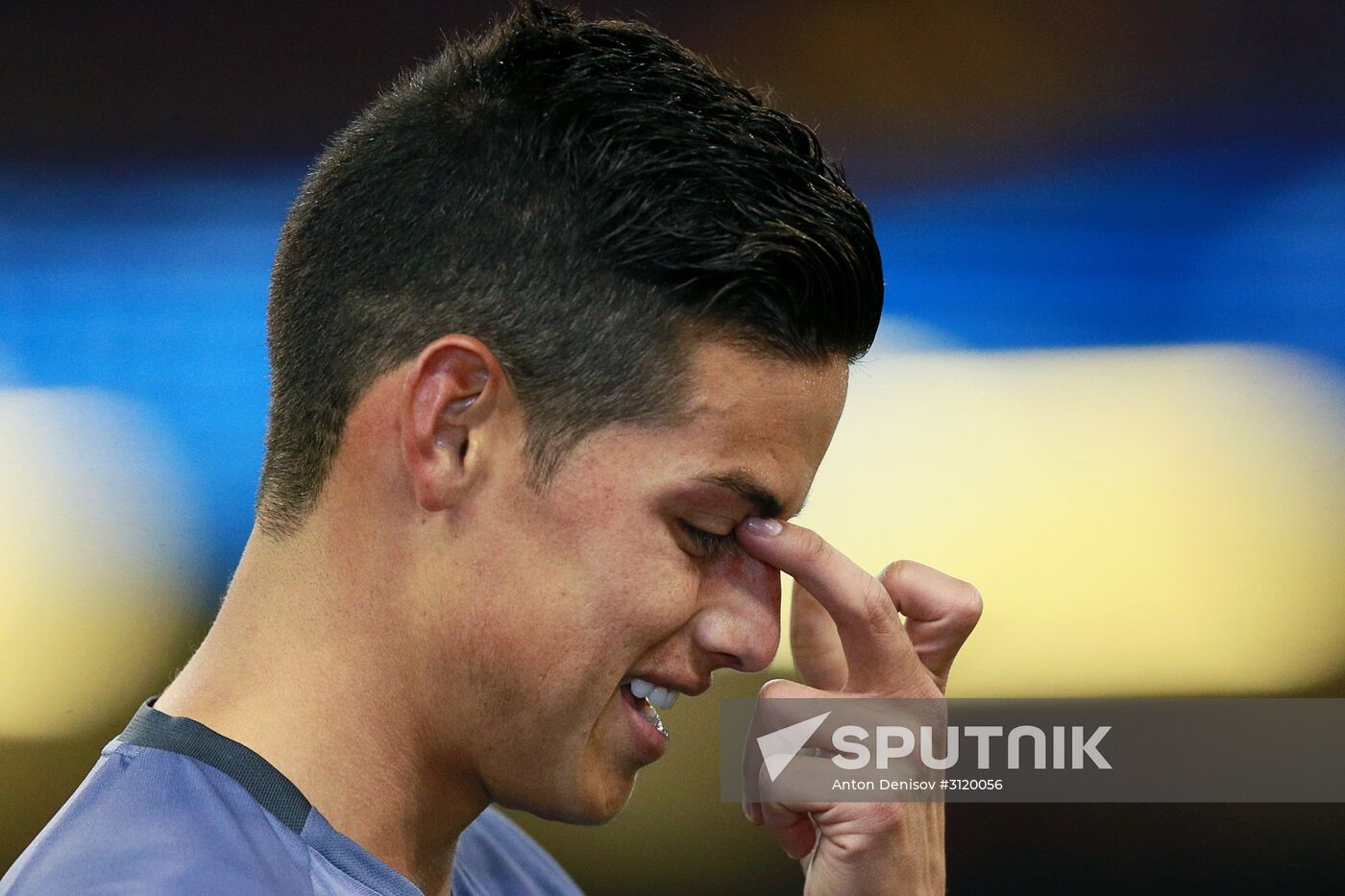 UEFA Champions League. Real Madrid during training session