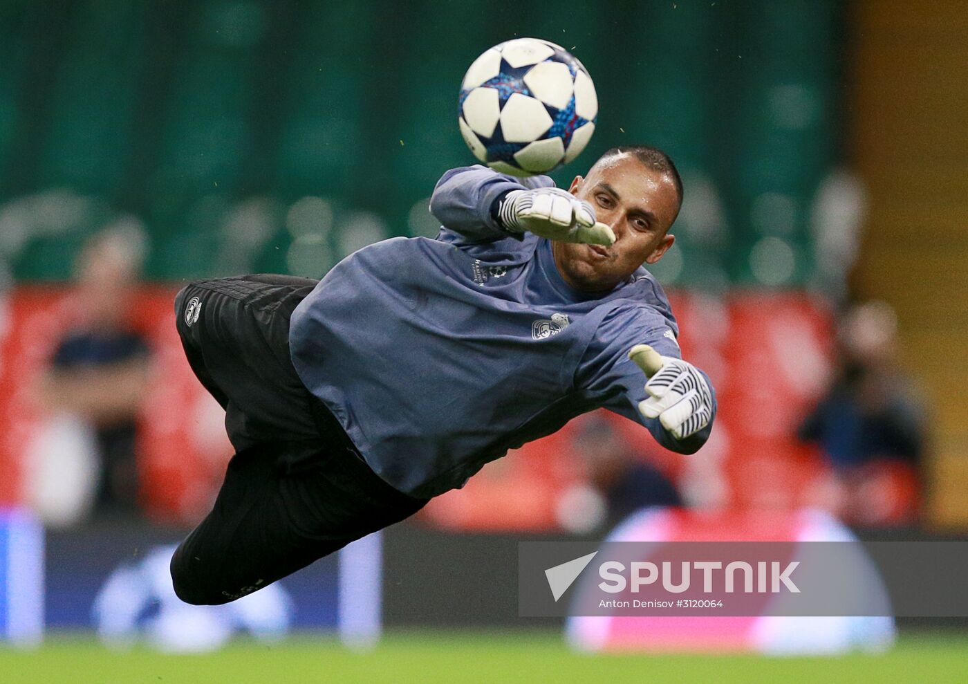 UEFA Champions League. Real Madrid during training session