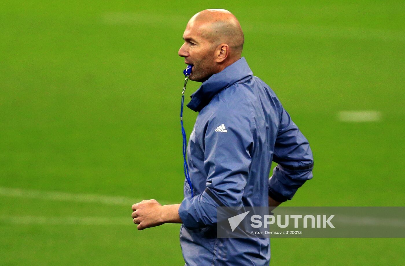 UEFA Champions League. Real Madrid during training session
