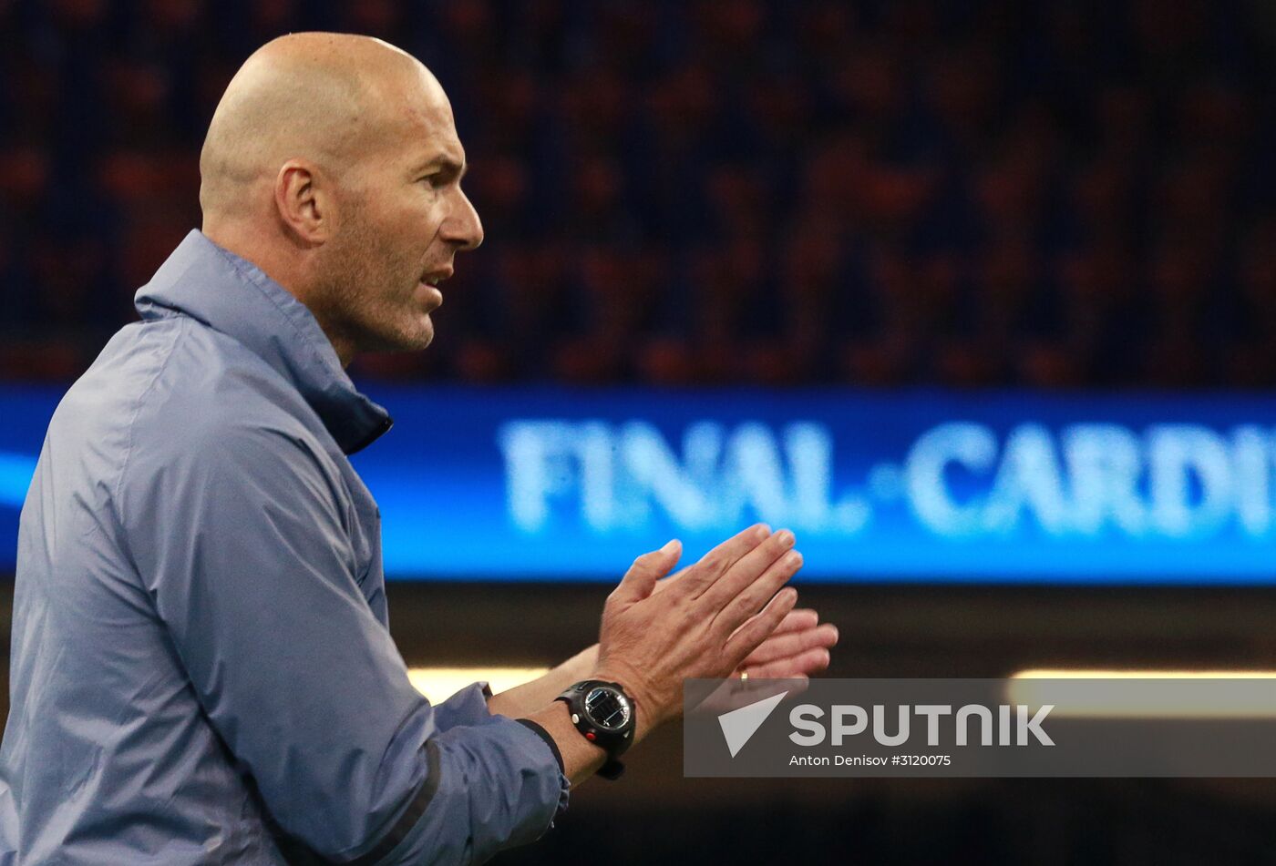 UEFA Champions League. Real Madrid during training session