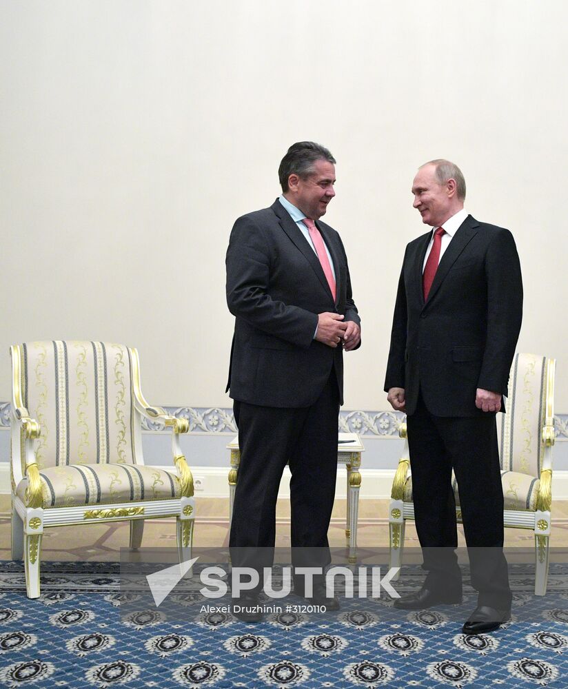 President Vladimir Putin attends 2017 St. Petersburg International Economic Forum. Day two