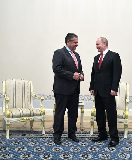 President Vladimir Putin attends 2017 St. Petersburg International Economic Forum. Day two