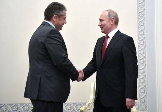 President Vladimir Putin attends 2017 St. Petersburg International Economic Forum. Day two