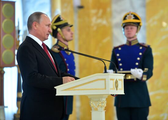 Russian President Vladimir Putin's working visit to the North-West Federal District