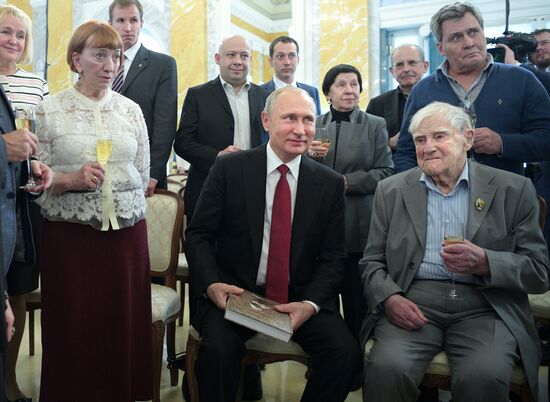Russian President Vladimir Putin's working visit to the North-West Federal District