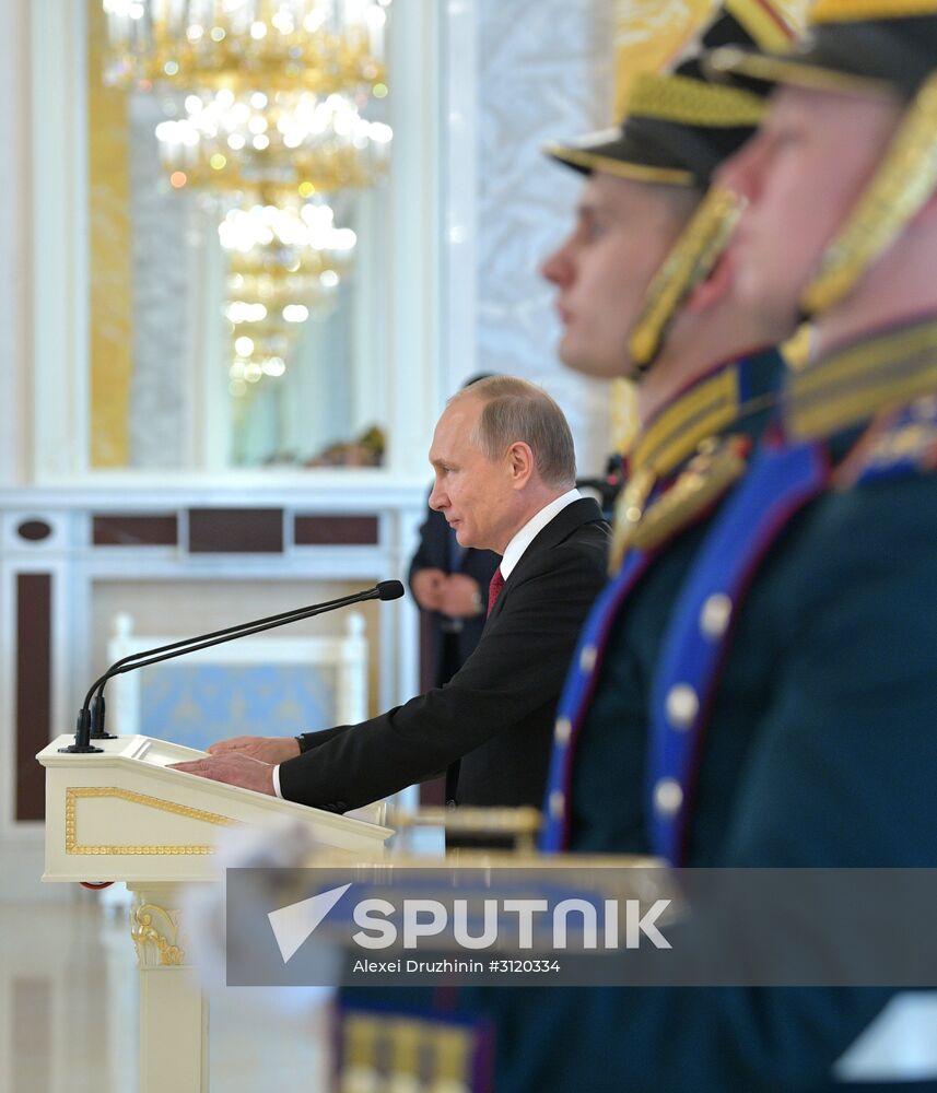 Russian President Vladimir Putin's working visit to the North-West Federal District