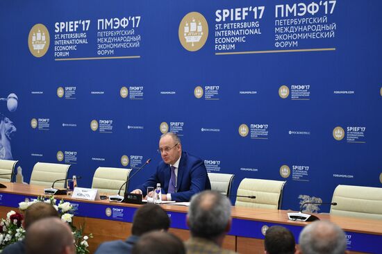 2017 St. Petersburg International Economic Forum. Day Three